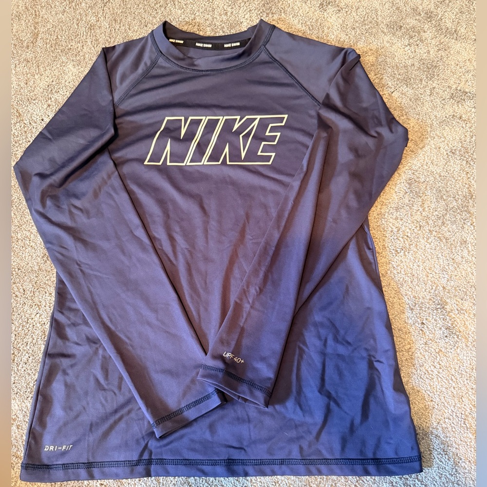 Nike Dri-Fit Swimwear in Deep Blue
